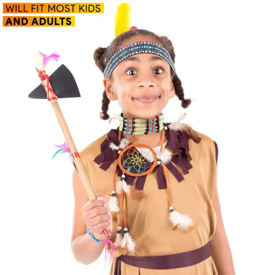 Ancient Tribal Choker Necklace - Costume Accessories Ethnic Beaded Jewelry {2}