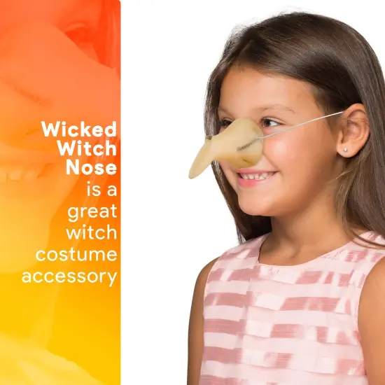 Wicked Witch Costume Nose - Costume Accessories for Witch Costumes - 1 Piece {2}
