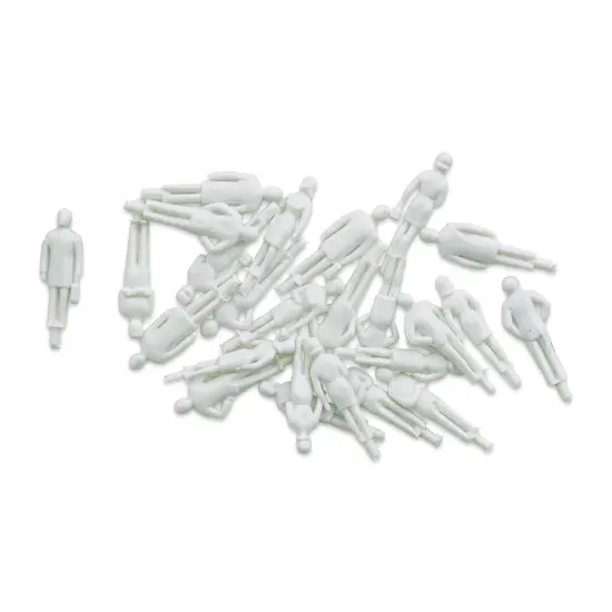 Plastruct Styrene Figures - Pkg of 25, 3/4" {1}