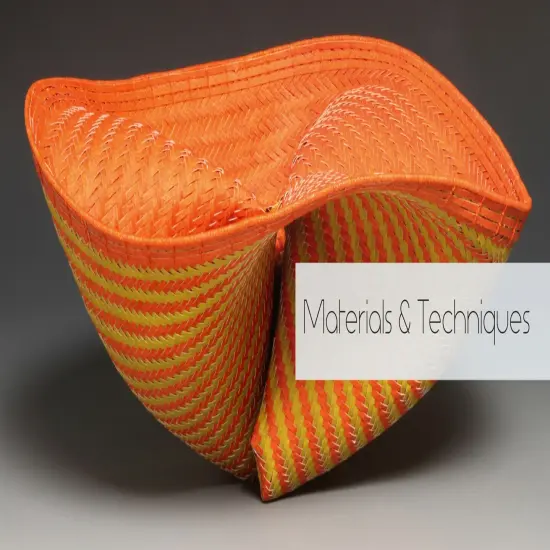 The Art of Contemporary Woven Paper Basketry: Explorations in Diagonal Twill {3}