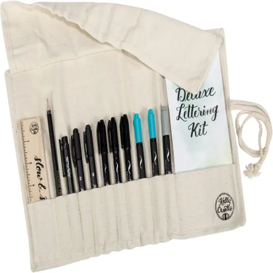 Kelly Creates Deluxe Lettering Kit 13/Pkg-Canvas {2}
