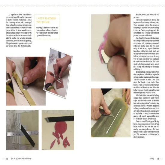 The Art of Leather Inlay and Overlay {4}