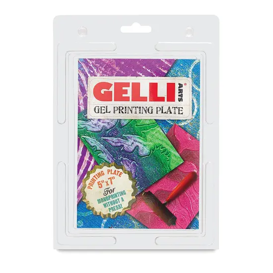 Gelli Arts Gel Printing Plate - 5" x 7" x 3/8", Rectangle {1}