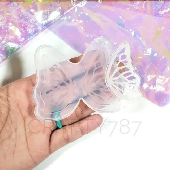 Butterfly Dangle Earring Silicone Mold (C12) {1}