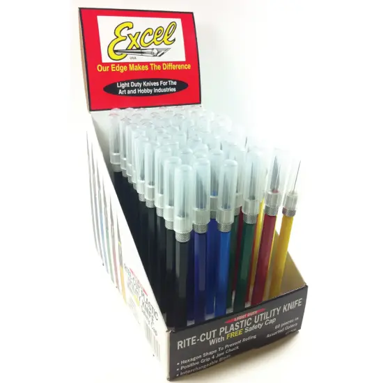 K30 - Rite Cut Knife - 60 Pack Display Set {1}