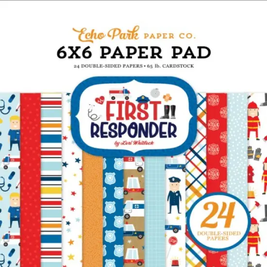 Echo Park First Responder 6x6 Paper Pad {1}