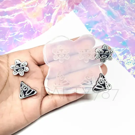 Taino Symbols Stud Mold Cem&iacute; & Sol(A3) {1}