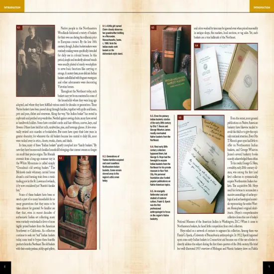 Indian Basketry of the Northeastern Woodlands {4}