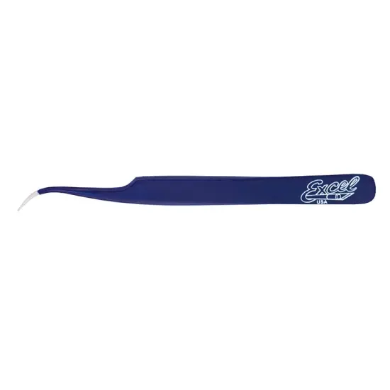 Slant Point Tweezers - Blue {1}