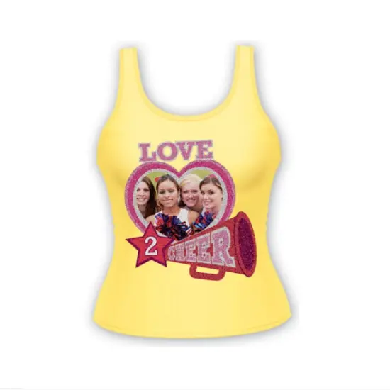 Jolee's Easy Image Transfer 8.5"x11" 3 Sh/Pkg-Glitter For Light Fabrics 56-47016 Made in USA {2}