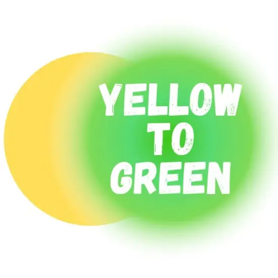 Yellow to Green Premium Glow Pigment Powder for Resin 2 Oz {1}