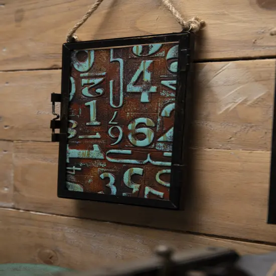 Sizzix 3D Texture Fades Embossing Folder By Tim Holtz-Numbered {3}