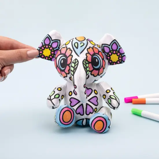 Colorbok Make It Colorful! Color Your Own Plush-Elephant {5}