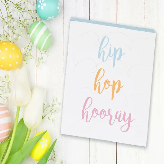 Hip Hop Hooray Shelf Block {4}