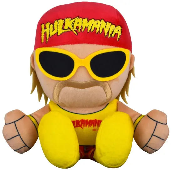 Bleacher Creatures WWE Hulk Hogan 8" Kuricha Sitting Plush {1}