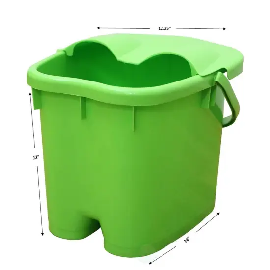 Foot Massage Spa Bath Bucket {6}