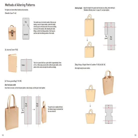 Tanned Leather Hand-Made Bags {6}