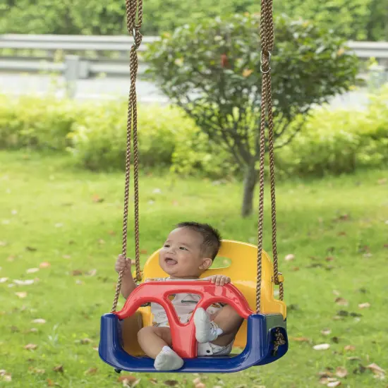 3 in 1 Baby Toddler and Teens Playground Hanging Swing Seat {6}