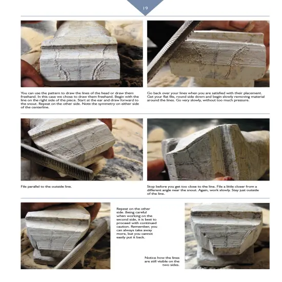 Carving a Bear in Soapstone {3}