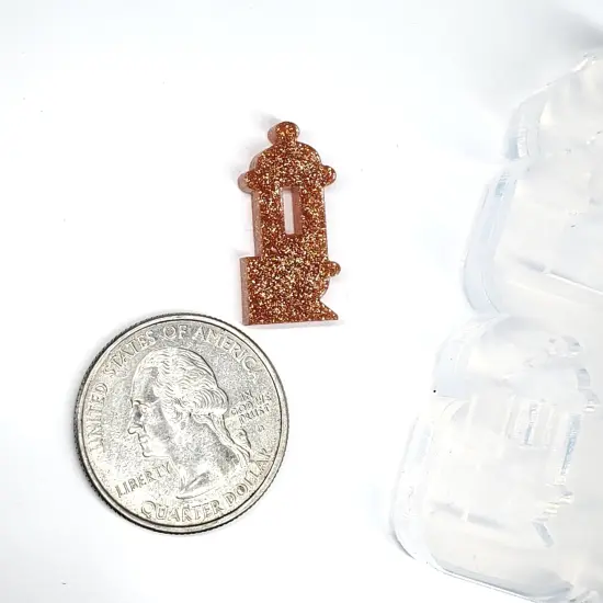 Garita Puerto Rico Stud Earring Mold (A3) {2}