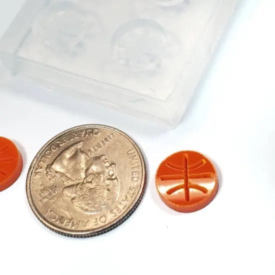 Basketball Stud Earrings Silicone Mold(B12) {3}