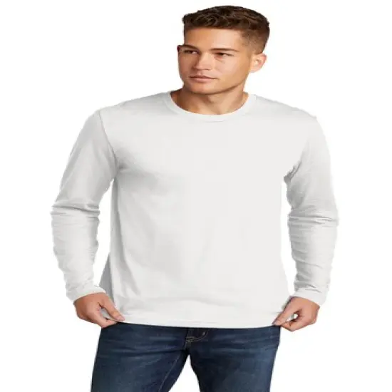 Tultex&reg; Premium Cotton Long Sleeve T-Shirt White {4}