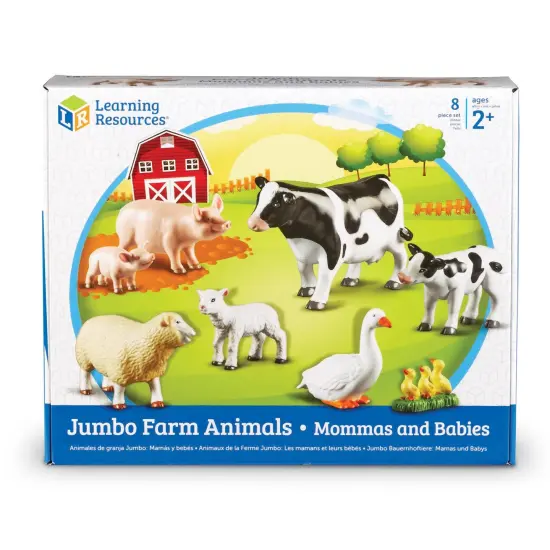 Jumbo Farm Animals: Mommas And Babies {2}