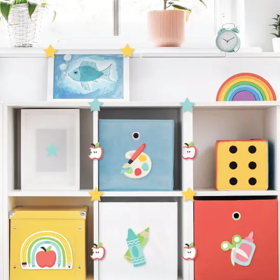 Big Dot of Happiness Cute and Colorful School - DIY Classroom Decorations - Bulletin Board Cut-Outs - Set of 40 {7}