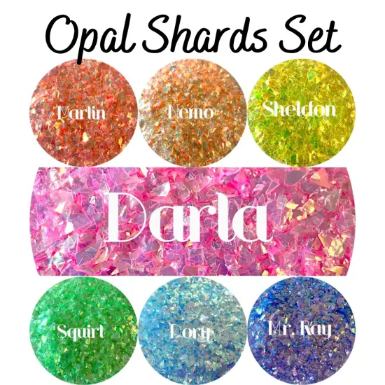 Glitter Opal Shards Set by Glitter Heart Co.&trade; {1}