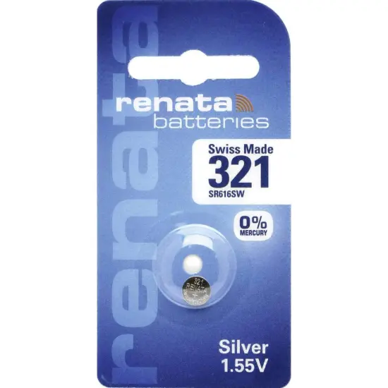 Silver Oxide Button Cell Battery 319 {3}