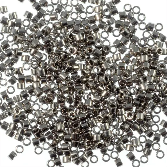 Miyuki Delica Seed Bead 11/0 Nickel Plated Metallic {4}