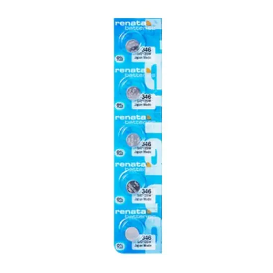 Renata Batteries 346 / SR712SW Watch Battery (5 Pack) {1}