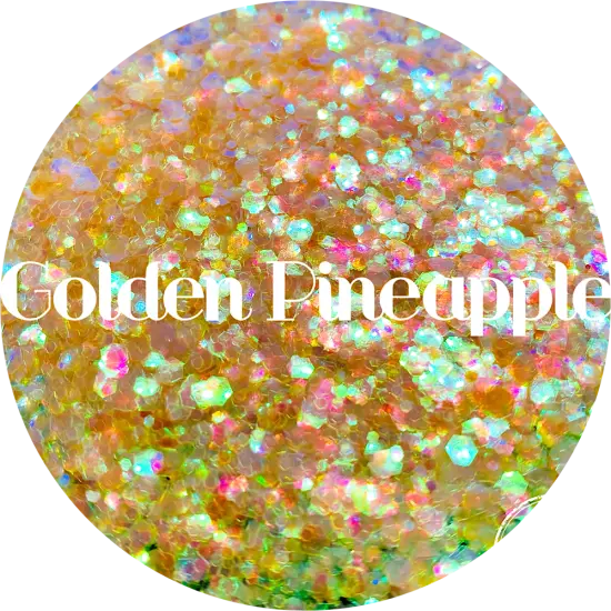 Polyester Glitter - Golden Pineapple by Glitter Heart Co.&trade; {1}
