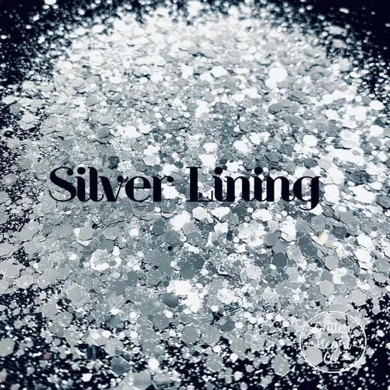 Polyester Glitter - Silver Lining by Glitter Heart Co.&trade; {3}