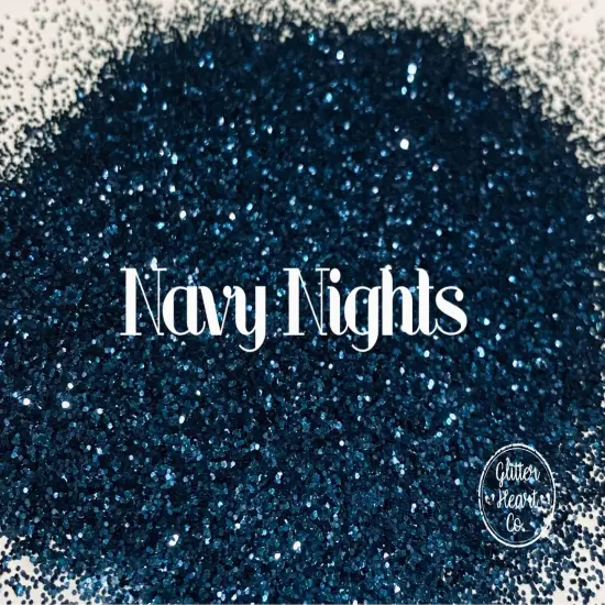 Polyester Glitter - Navy Nights by Glitter Heart Co.&trade; {2}