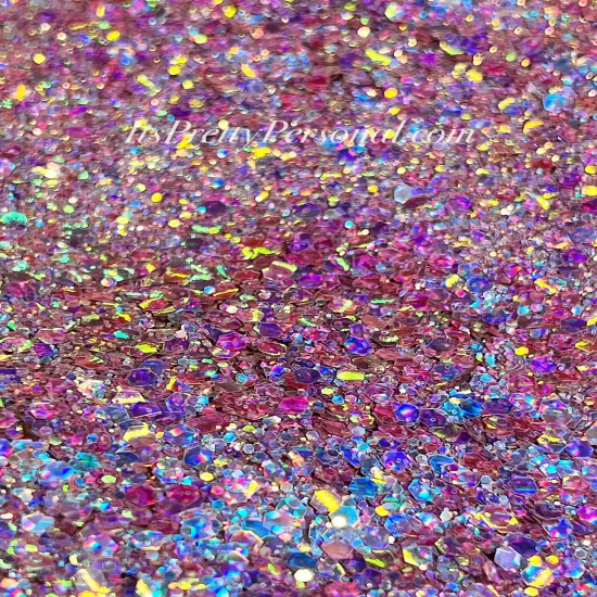 &ldquo;Violet Rose Rainbow XL"- Gramglitter (HOLOGRAM) {5}