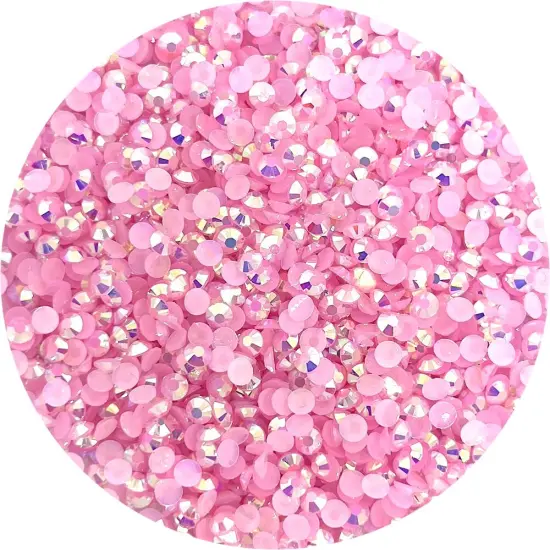 Resin Rhinestones - Pastel Pink Jelly - Lauren Quigley's Rock Candy by Glitter Heart Co.&trade; {1}