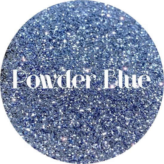 Polyester Glitter - Powder Blue by Glitter Heart Co.&trade; {1}