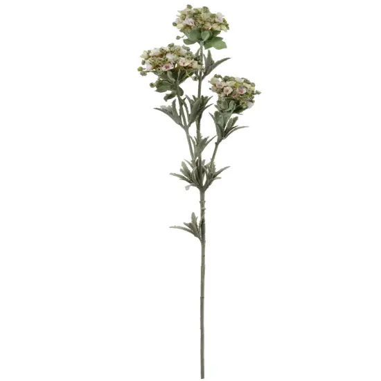 12-Pack: White Sweet Alyssum Spray with Silk Foliage, Floral Home by Artificial Flowers {1}