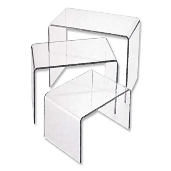 Acrylic Riser 3 Piece Jewelry Display Set (Large) {1}
