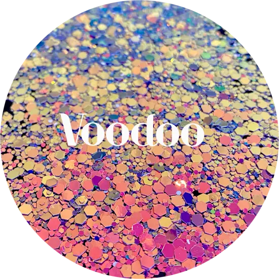 Polyester Glitter - Voodoo by Glitter Heart Co.&trade; {1}