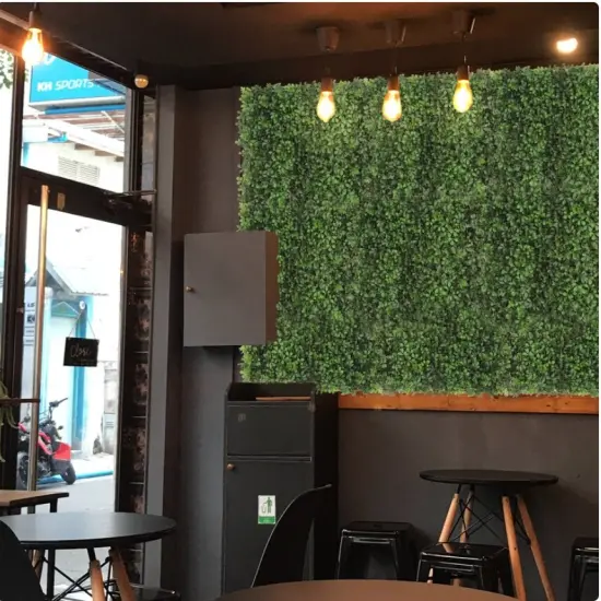 20x20" Premium Artificial Boxwood Panels - Lush Green, UV Resistant & Weatherproof - Ideal for Backyard, Balcony & Patio Privacy Screens, Wall Decor, and Event Backdrops, Floral Home by Artificial Flowers {4}