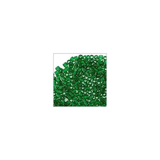 Miyuki Delica Seed Bead 11/0 Transparent Emerald Green {4}