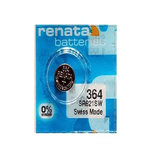 Renata Batteries 364 Silver Oxide Battery (5 Pack) {1}