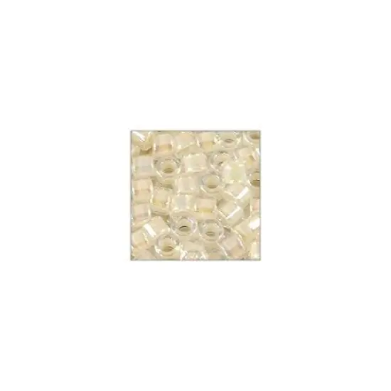 Miyuki Delica Seed Bead 11/0 Transparent Cream AB {3}