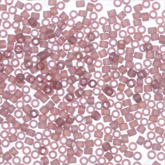 Miyuki Delica Seed Bead 11/0 Matte Transparent Lilac AB {3}