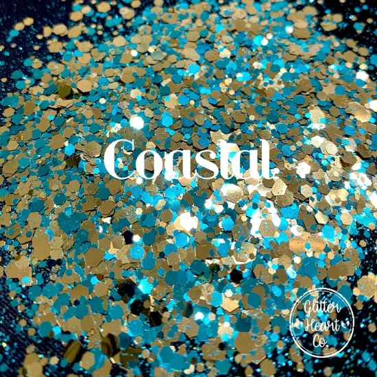 Polyester Glitter - Coastal by Glitter Heart Co.&trade; {3}