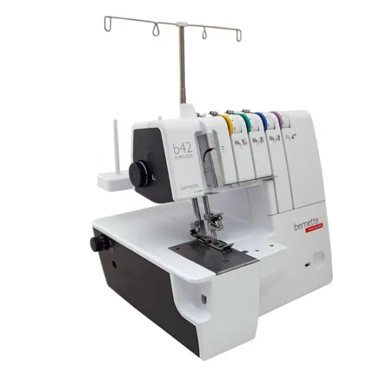 Bernette b42 Funlock Serger With Ultimate Presser Foot Combo Package {2}