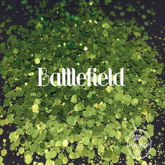 Polyester Glitter - Battlefield by Glitter Heart Co.&trade; {3}
