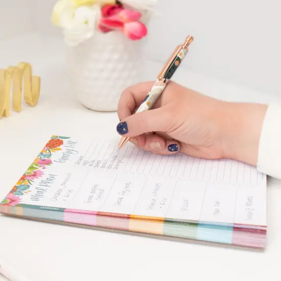 bloom daily planners Planner Pen, Green Modern Abstract {3}